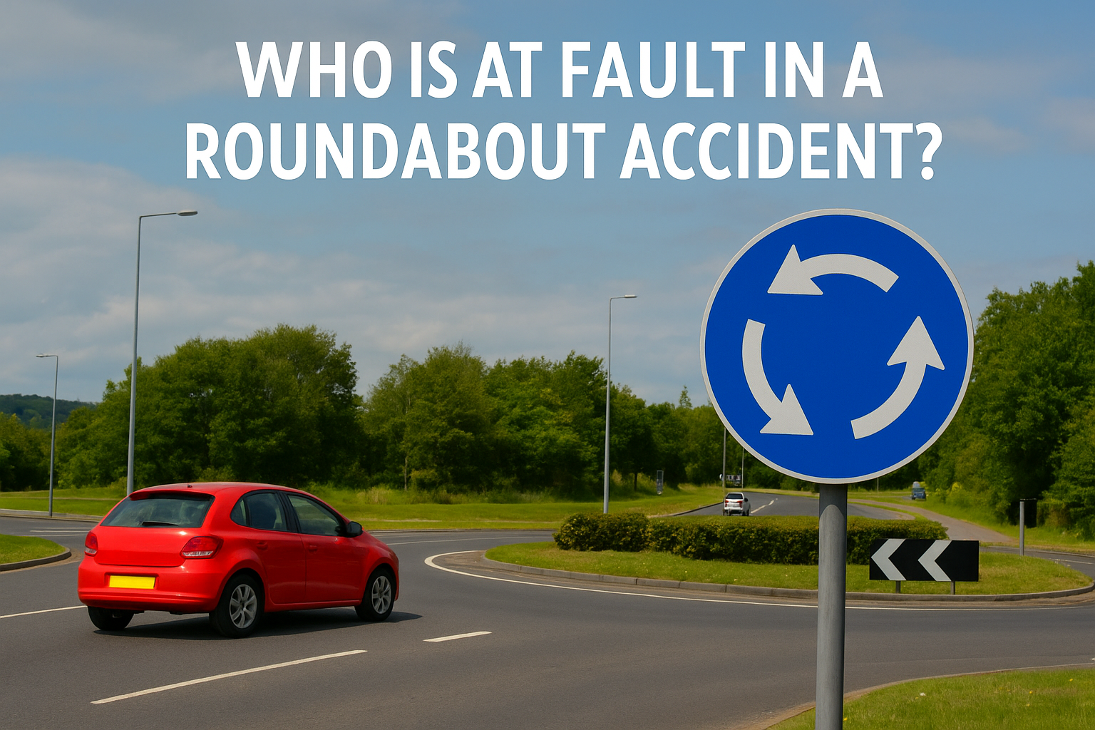 Roundabout Accidents in Northern Ireland. Who is at Fault